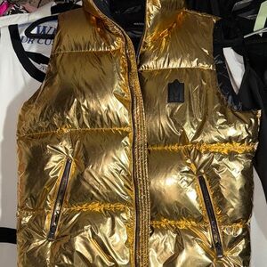 Mackage Gold Quilted Jacket